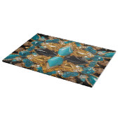 Zwischenplatine mit Bahamas-Farbdesign Schneidebrett (Ecke)