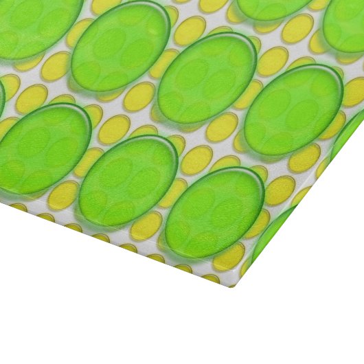 Zwischenplatine - Zitronen und Limon Schneidebrett (Ecke)