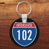 Zwischenstaat 102 schlüsselanhänger (Vorderseite)