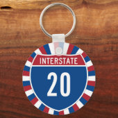 Zwischenstaat 20 schlüsselanhänger (Vorderseite)