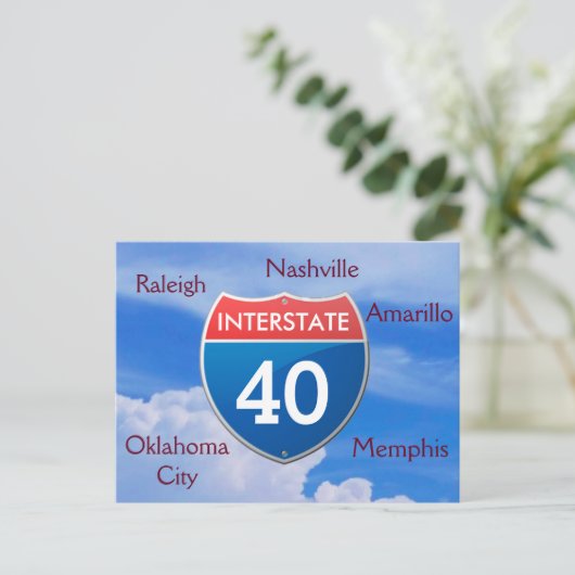 Zwischenstaat 40 - Postkarten (Stehend Vorderseite)