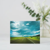 zwischenstaatlich postkarte (Stehend Vorderseite)