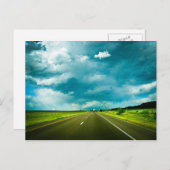 zwischenstaatlich postkarte (Vorne/Hinten)