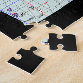 Zwischenstaatliche Karte Iowas Puzzle (Seite)