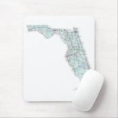 Zwischenstaatliche Karte Mousepad Floridas (Mit Mouse)