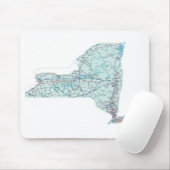 Zwischenstaatliche Karte Mousepad New York (Mit Mouse)