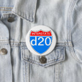 Zwischenstaatliches d20 button (Beispiel)