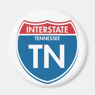 Zwischenstaatliches Tennessee TN Magnet