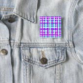 Zwischenverriegelung Streifen Weißrosa hellblau Button (Beispiel)