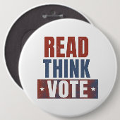 Zwischenwahlen in den USA Button (Vorne & Hinten)