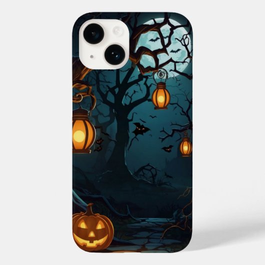 Zwisted Halloween Tree Case-Mate iPhone Hülle (Rückseite)