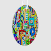 Zwölf 20 Acrylschmuck Ornament (Vorderseite)