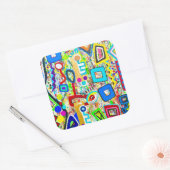 Zwölf 20 Aufkleber (Umschlag)