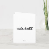 Zwölf 20 leere Note Card Dankeskarte (Rückseite)