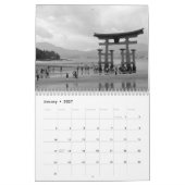 Zwölf Ansichten von Miyajima Kalender (Jan 2027)