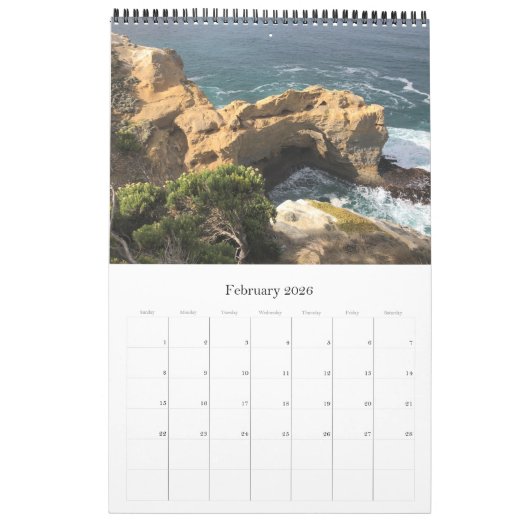 Zwölf Apostel australia 2026 Kalender (Feb 2026)