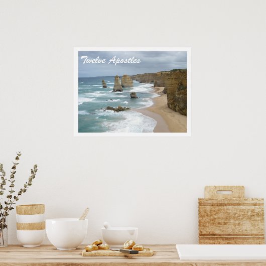 Zwölf Apostel, Australien Poster (Küche)