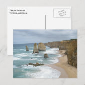 Zwölf Apostel, Australien Postkarte (Vorne/Hinten)