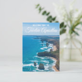 Zwölf Apostel der Great Ocean Road Air Aerial Postkarte (Stehend Vorderseite)