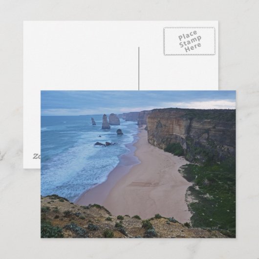 Zwölf Apostel, Great Ocean Road 2 Postkarte (Vorne/Hinten)