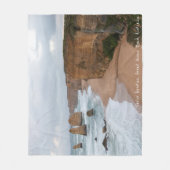 Zwölf Apostel, Great Ocean Road, Australien Fleecedecke (Vorderseite)