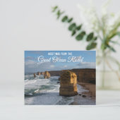 Zwölf Apostel Great Ocean Road Australien Postkarte (Stehend Vorderseite)
