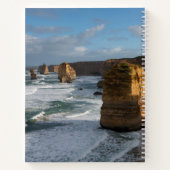 Zwölf Apostel Great Ocean Road, Gold Notizblock (Rückseite)