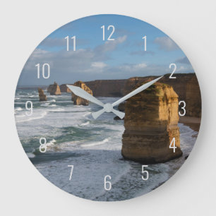 Zwölf Apostel Great Ocean Road Trip Australien Große Wanduhr