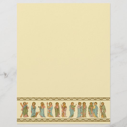 Zwölf Apostel (RLS 20a, Blatt A) Stationery (Rückseite)