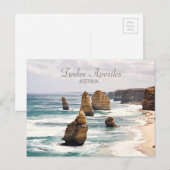 Zwölf Apostel Victoria Australien Reise Postkarte (Vorne/Hinten)