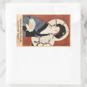 Zwölf Aspekte der Frauen, nach dem Bath Kotondo Rechteckiger Aufkleber (Tasche)