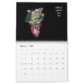 Zwölf besondere Monate 2012 Kalender (Feb 2027)