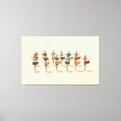 Zwölf Drummer, die mittlere Mod-Stift 1 Leinwanddruck (Vorderseite)