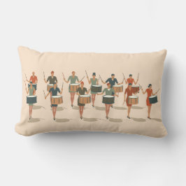 Zwölf Drummer, die mittlere Mod-Stift 1 Lendenkissen