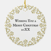 Zwölf Drummer DrummingZwölf Tage Weihnachten Keramik Ornament (Hinten)