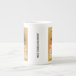 Zwölf Fuß unten Tassen- Porzellantasse