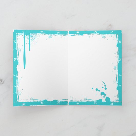 Zwölf Geburtstage Karte (Innenseite)