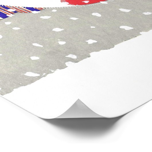 Zwölf Monate des Jahres: Nivose Poster (Ecke)