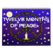 Zwölf Monate Frieden Kalender (Titelbild)