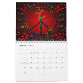 Zwölf Monate Frieden Kalender (Feb 2027)