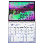 Zwölf Monate Göttinnen Kalender (Feb 2026)