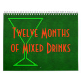 Zwölf Monate grundlegende Mischgetränke Kalender (Titelbild)