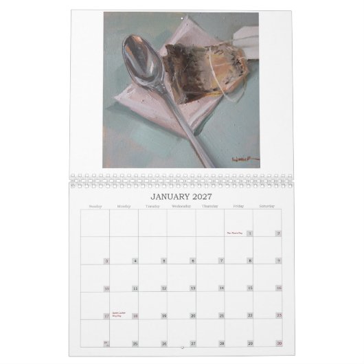 Zwölf Monate Kunst: ein Kalender 2011 (Jan 2027)