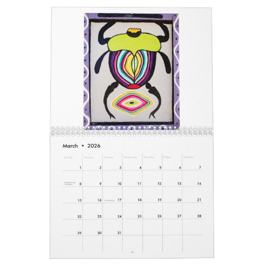 Zwölf Monate mit Laci Kalender (Mär 2026)