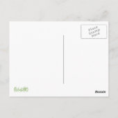 Zwölf [Postkarte] B&W Postkarte (Rückseite)