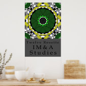 Zwölf Rosette Poster (Küche)