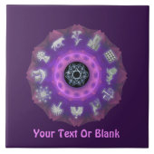 Zwölf Stämme Fliese (Vorderseite)