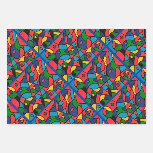 Zwölf Stämme Israels - Geschenkpapier Set (Vorderseite 2)