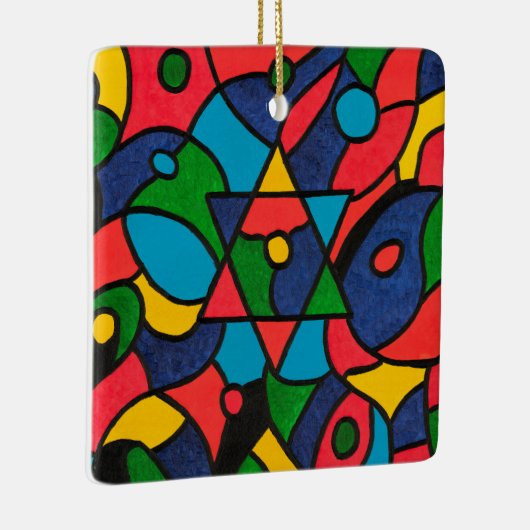 Zwölf Stämme Israels - Keramikornament (Rechts)