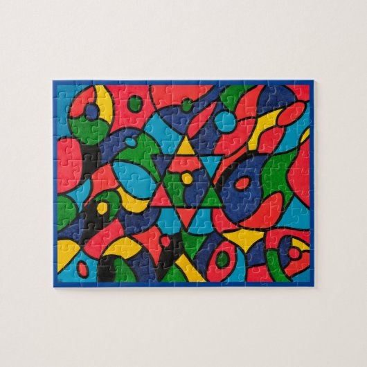 Zwölf Stämme Israels - Puzzle (Horizontal)